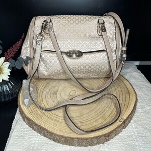 Coach Madison Satchel Shoulder Bag Purse AS IS